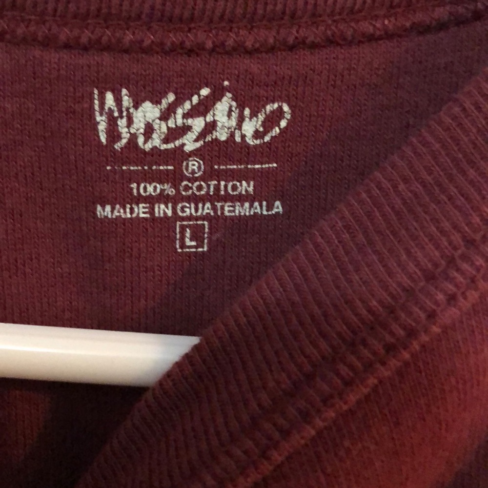 Maroon basic shirt - Picture 2 of 3